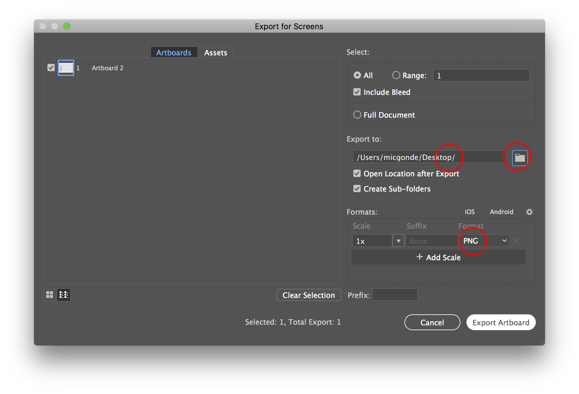 Solved: Can't Export PNG From Export For Screens - Adobe Community ...